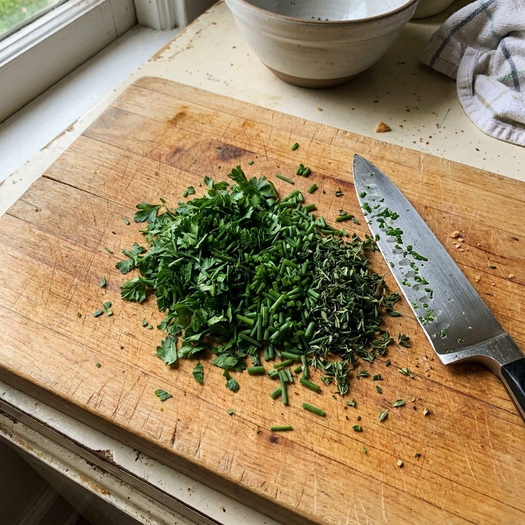 Chopped herbs